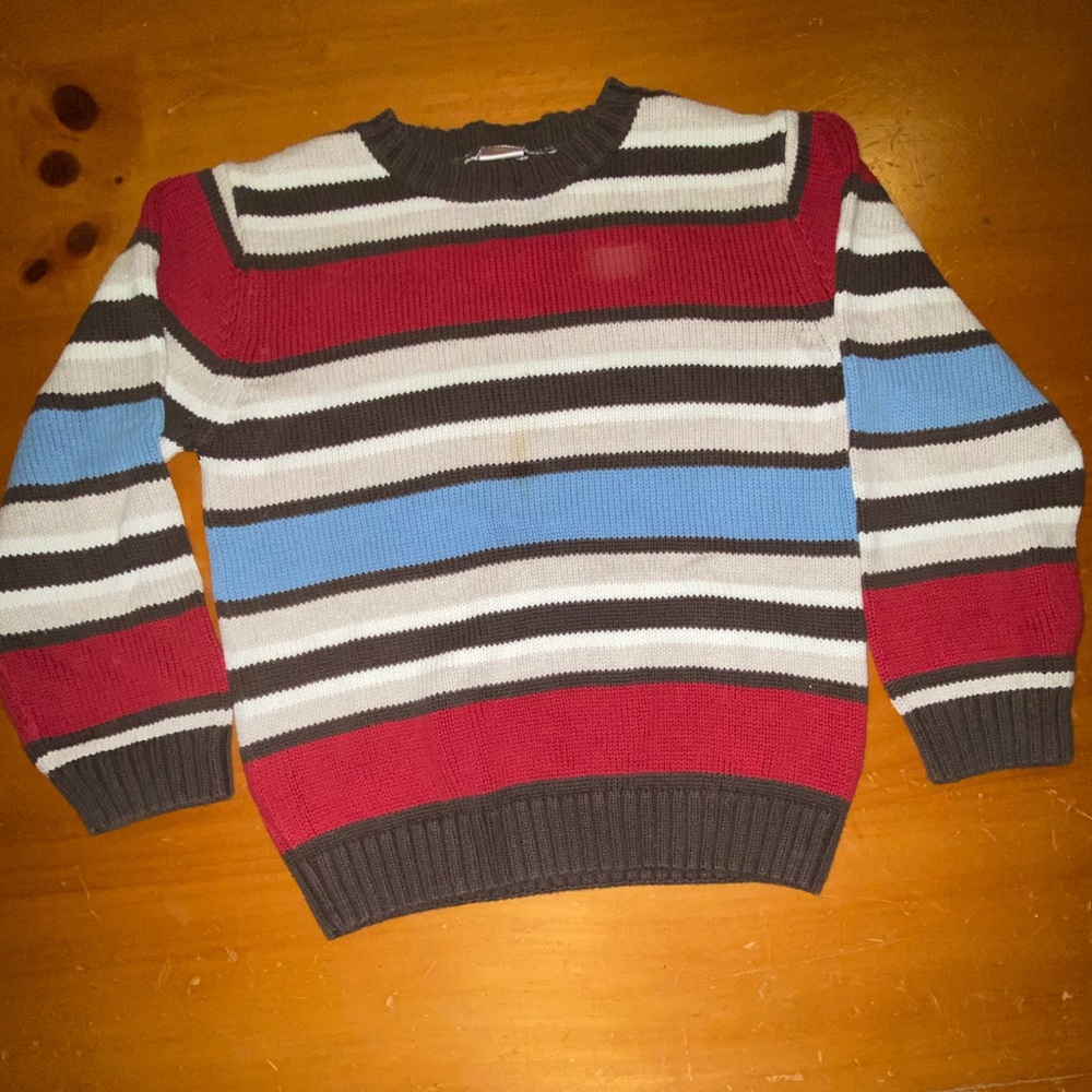 Boys Gymboree striped sweater